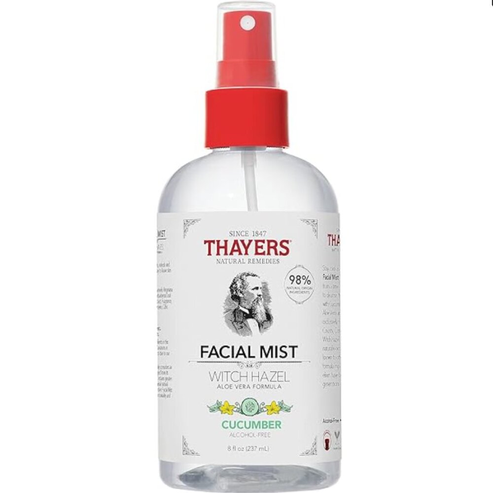 Thayers Alcohol-Free Witch Hazel Facial Mist Toner 8oz